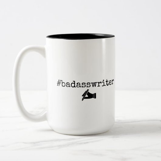 最初の私のコーヒーマグ – 大 ツートーンマグカップ (左)