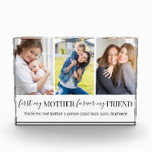 最初の私の母は永遠に私の友人3フォトブロック
