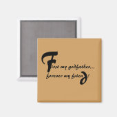 最初の私の神の父 マグネット (正面/裏面)