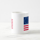 最初の米国旗 コーヒーマグカップ (中央)