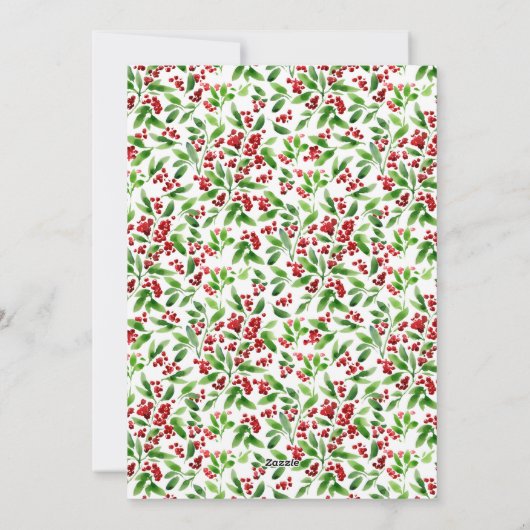 最初の結婚したクリスマススクリプト写真 シーズンカード (裏面)