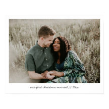 最初の結婚したクリスマス1の写真