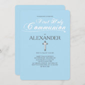 最初の聖なる聖餐式Select Inv YOU PICK COLOR 招待状 (正面/裏面)