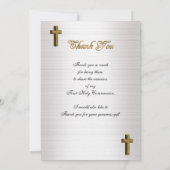 最初の聖体サンキューカード写真 サンキューカード (裏面)