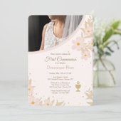 最初の聖体フローラ写真 招待状 (スタンド正面)