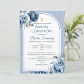 最初の聖体拝領 ご招待　エレガントな聖体拝領 招待状 (スタンド正面)