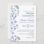 最初の聖体拝領 クロス 誘い 招待状 (正面)