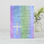 最初の聖体拝領 水彩画の招待状 招待状 (スタンド正面)