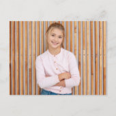 最初の聖餐会は日付のカレンダーの写真を保存 案内ポストカード (裏面)