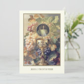 最初の聖餐会イエスキリスト神の慈悲の聖母 招待状 (スタンド正面)
