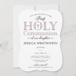 最初の聖餐式の娘 招待状