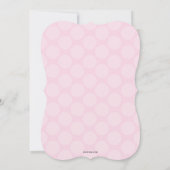 最初の聖餐式の娘 招待状 (裏面)