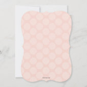 最初の聖餐式の娘 招待状 (裏面)