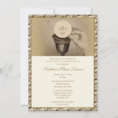 最初の聖餐式カソリッ伝統的クの侵略 招待状 (正面)