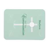 最初の聖餐式、ソフトグリーンの台本 マグネット (横)