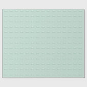 最初の聖餐式、ソフトグリーンの台本 ラッピングペーパー (フラット)