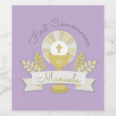 最初の聖餐式、ライラ最初の聖餐式 ワインラベル (シングルラベル)