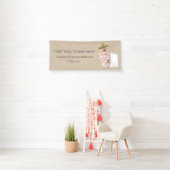 最初の聖餐式*背景色を選択 横断幕 (インサイチュ)