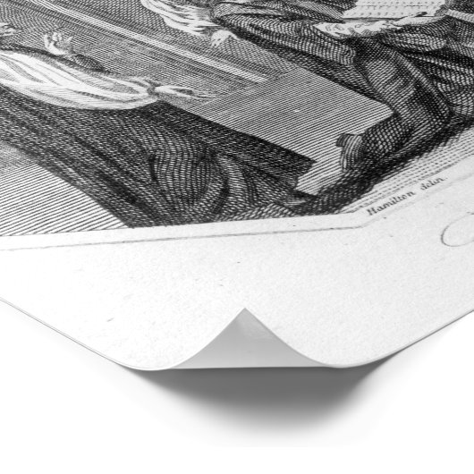 最初の英訳 ポスター (角)