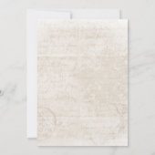 最初の誕生日で出航す航海のる 招待状 (裏面)