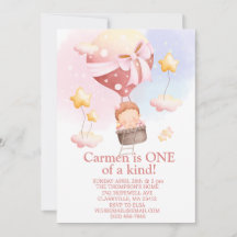 最初の誕生日に熱気球のようなものの1つ