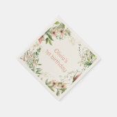 最初の誕生日に雑草のように育ち スタンダードカクテルナプキン (角)