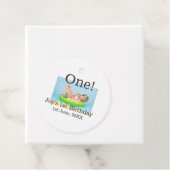 最初の誕生日の写真モダンを1つ追加する日付 フェイバータグ (インサイチュ)