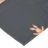 最初の誕生日の動物カード テーブルクロス (アングル)