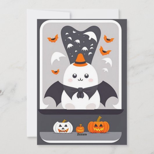 最初の誕生日の招待を台無しにする シーズンカード (裏面)