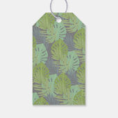 最初の誕生日の植物のラベルのためにありがとう。 ギフトタグ (裏面)