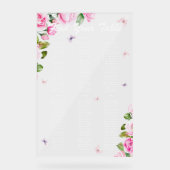 最初の誕生日アクリルの座席表の記号 アクリルサイン (正面)