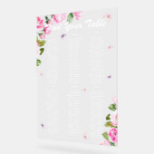 最初の誕生日アクリルの座席表の記号 アクリルサイン (傾斜)