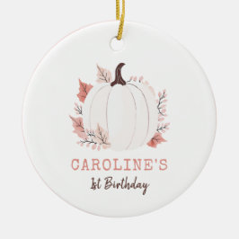 最初の誕生日オーナメント セラミックオーナメント