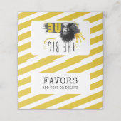 最初の誕生日カスタムテーブル記号 プレイスカード (外部開封)