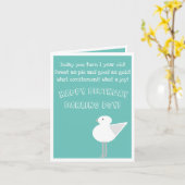 最初の誕生日カード カード (黄色い花)