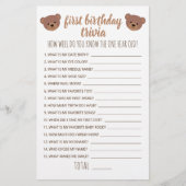 最初の誕生日トリビアどのように良いゲームを知っている (正面)