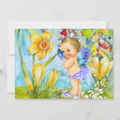 最初の誕生日パーティーの招待ヴィンテージプリンセス 招待状 (正面)