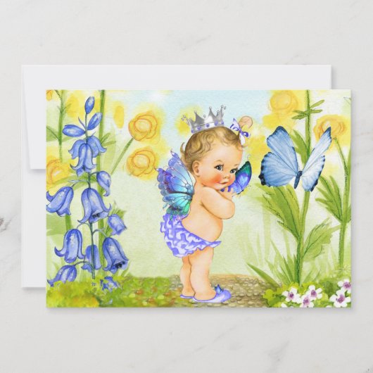 最初の誕生日パーティーの招待ヴィンテージプリンセス 招待状 (正面)