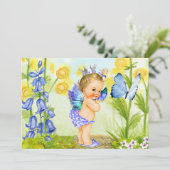 最初の誕生日パーティーの招待ヴィンテージプリンセス 招待状 (スタンド正面)