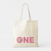 最初の誕生日フォトバースデーパーティーバッグ トートバッグ (裏面)