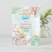 最初の誕生日プレゼントと恐竜 招待状 (スタンド正面)