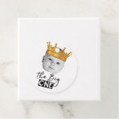 最初の誕生日モダン写真ありがとう フェイバータグ (インサイチュ)