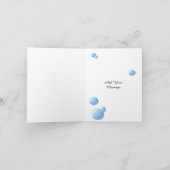 最初の誕生日ルック誰が1つの誕生日カード ノートカード (内部)