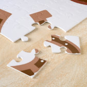 最初の誕生日ロデオボーイ1stありがとうギフトカウボーイ ジグソーパズル (側面)