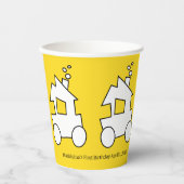 最初の誕生日列車パーティー 紙コップ (正面)