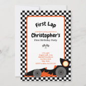 最初の誕生日招待状 招待状 (正面)