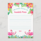 最初の誕生日時間カプセルカード エンクロージャーカード (正面)