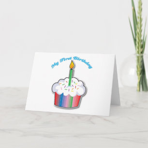 最初の誕生日 カード