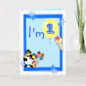 最初の誕生日 カード (正面)