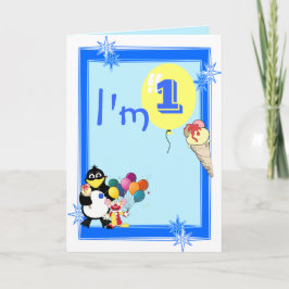 最初の誕生日 カード